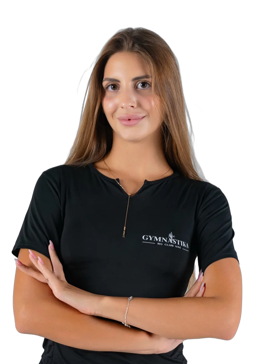 Karina Pushkash — rhythmic gymnastics coach, GYMNASTIKA