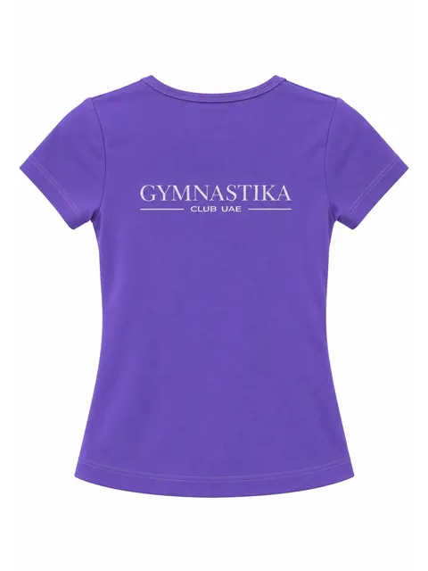 Airy Tee — Lilac · Back