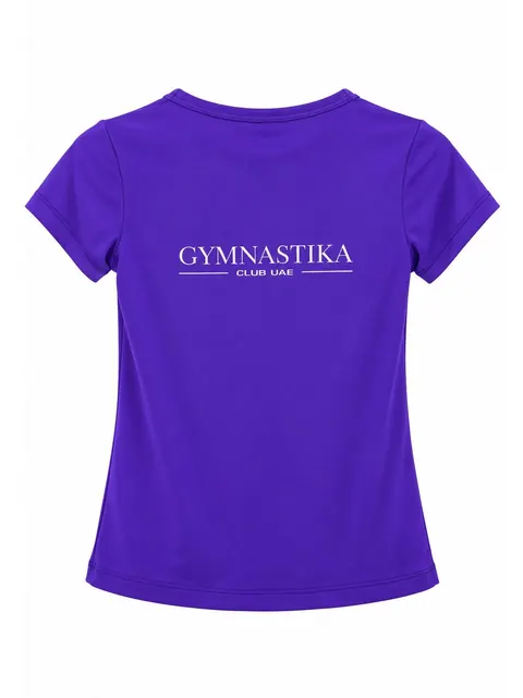 Classic Tee — Violet · Back